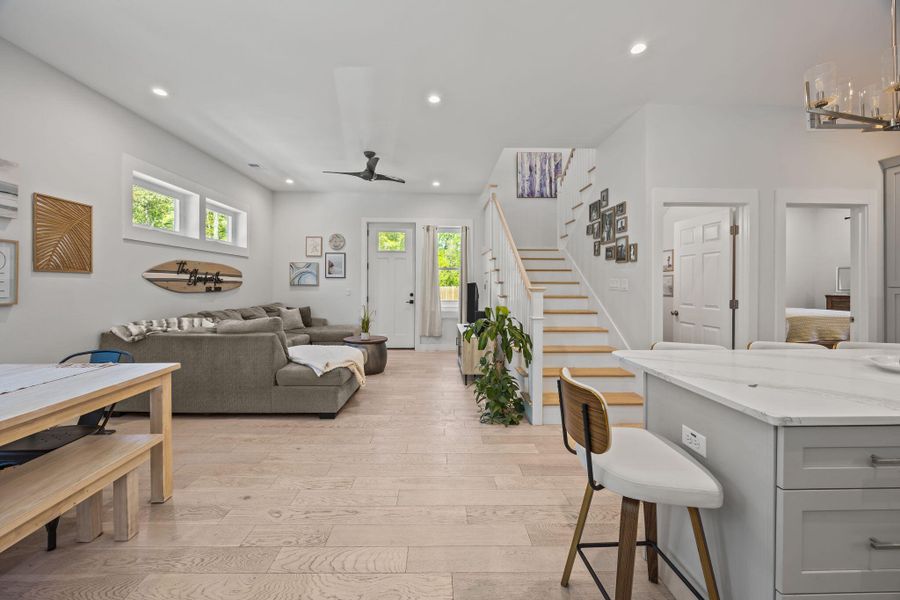 Furnished interior view inside a new home in , Johns Island (Image 7).