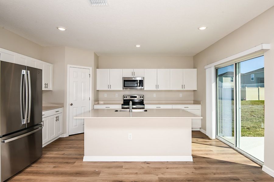 Furnished interior view inside a new home in Crosswinds, Haines City (Image 5).