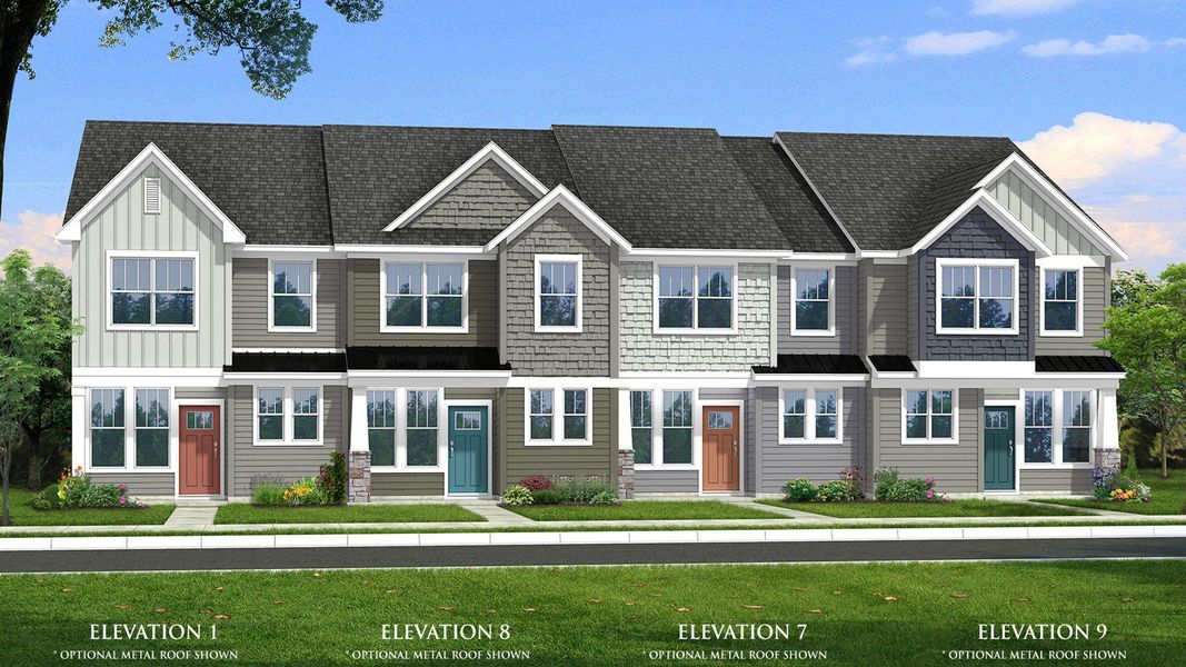 Rendering of the Rochester Design by DRB Homes