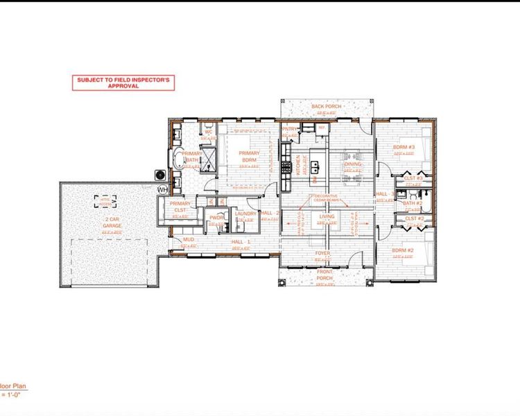 2D floor plan layout of this home in , Dallas, TX (Image 3).