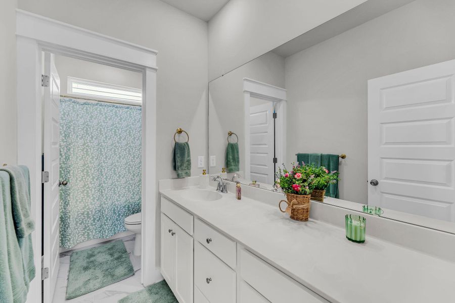 Furnished interior view inside a new home in Carnes Crossroads, Summerville (Image 18).