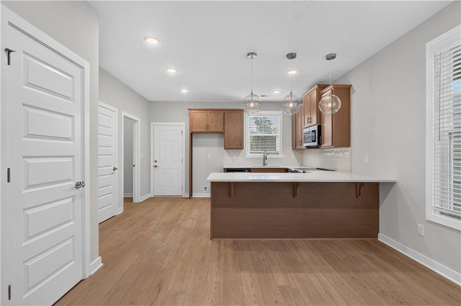 Furnished interior view inside a new home in The Cottages at East Lanier, Fayetteville (Image 9).