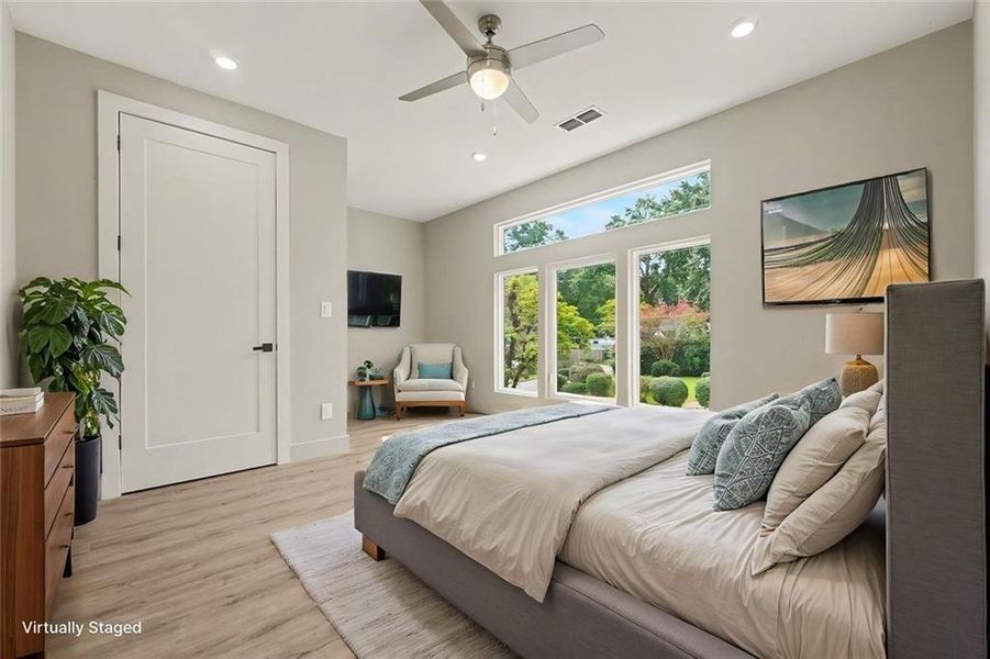 Furnished interior view inside a new home in , Decatur (Image 7).