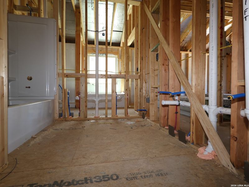 In-progress construction of a new home in Agave, San Antonio, TX (Image 32).