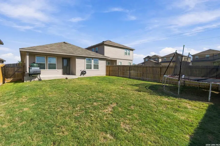 Exterior details and patio area of a home in Winding Creek, New Braunfels (Image 3).