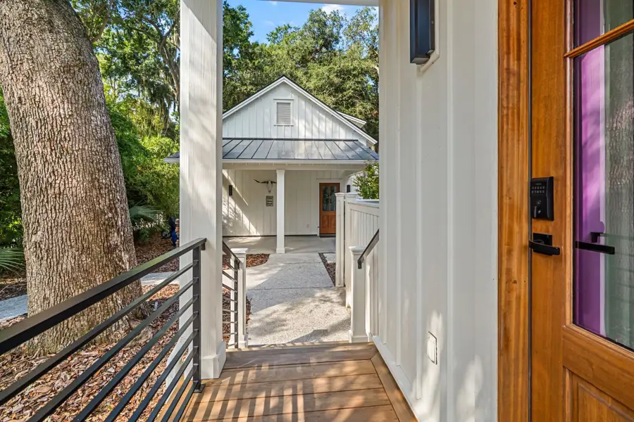Exterior details and patio area of a home in , Beaufort (Image 3).