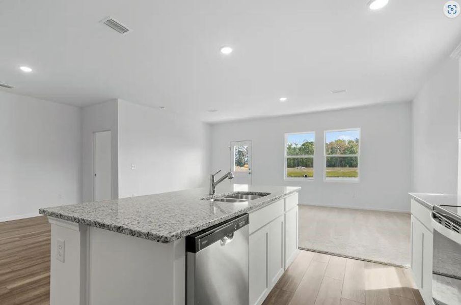 Open Concept Kitchen - Representative Photo