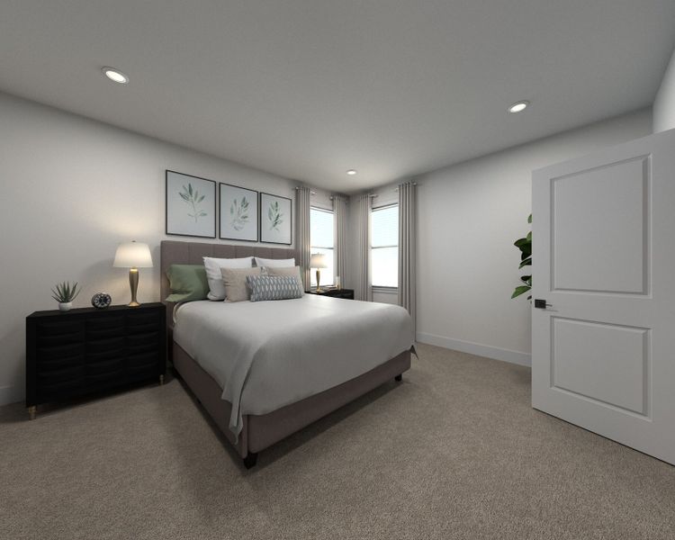 Furnished interior view inside a new home in Benders Cove - Premier Series, Mount Juliet (Image 5).