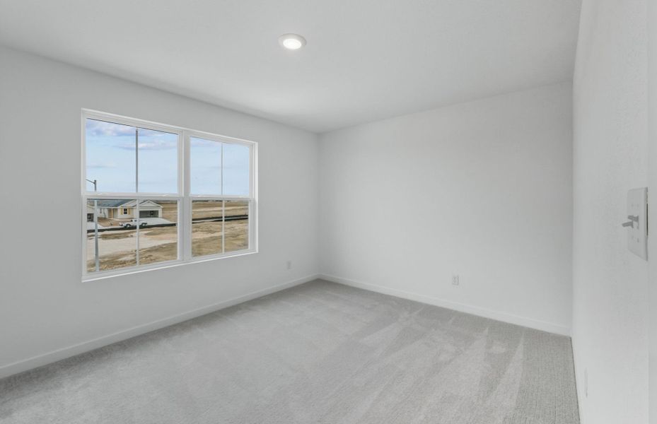 Spacious, unfurnished interior of a new home in Larson Crossing, Elgin (Image 29).
