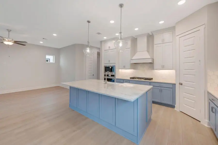 Furnished interior view inside a new home in Two Step Farm - Landmark Row Collection, Montgomery (Image 6).