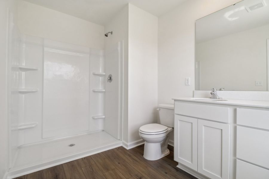 Representative furnished interior of a home built from the Meadowbrook by Great Southern Homes in Canopy Of Oaks, Sumter (Image 11).