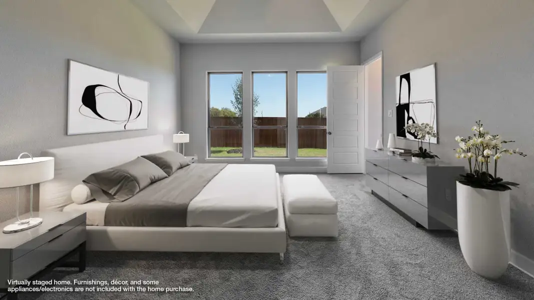 Furnished interior view inside a new home in Ramble, Celina (Image 8).