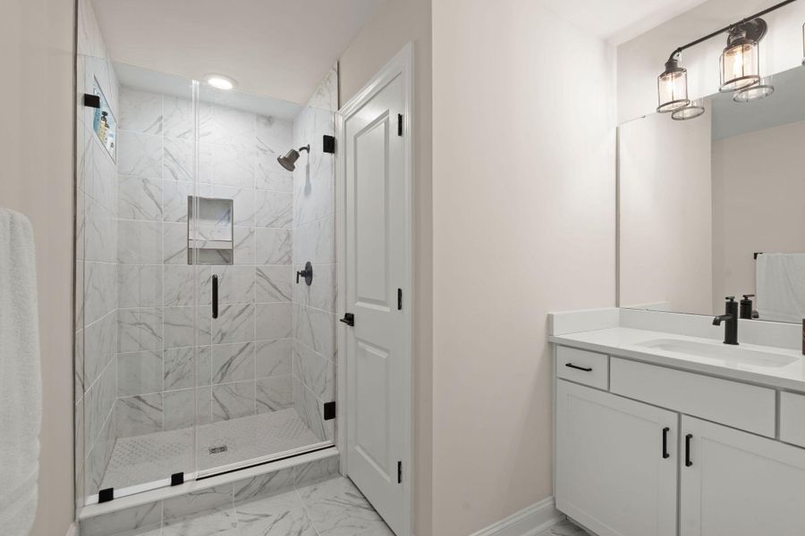 Furnished interior view inside a new home in , Mount Pleasant (Image 14).