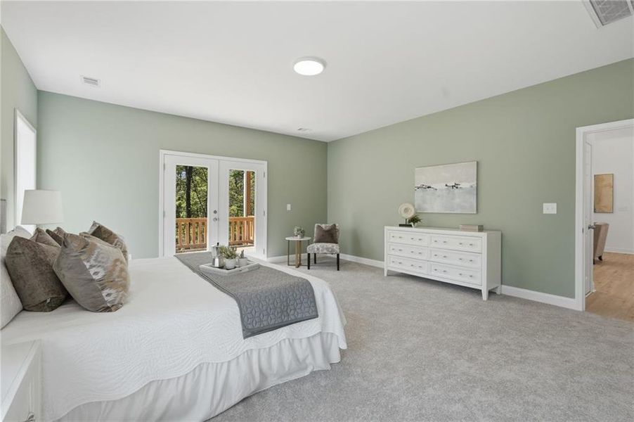 Furnished interior view inside a new home in , Gainesville (Image 15). Furnished interior view inside a new home in , Gainesville (Image 15).