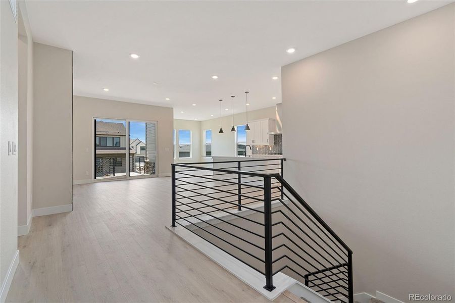 Spacious, unfurnished interior of a new home in Kitchel Lake at Serratoga Falls, Timnath (Image 17).