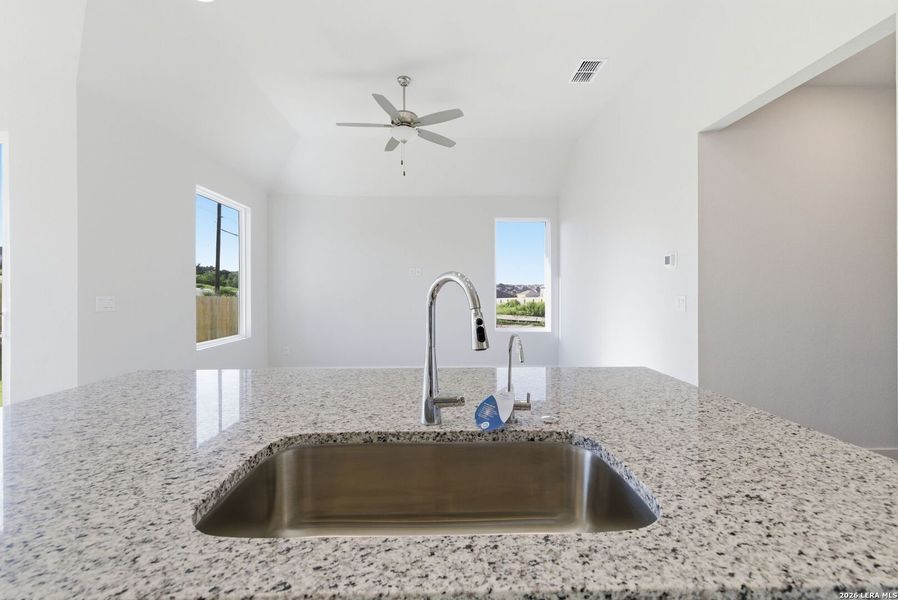 Close-up of interior finishes inside a home in The Meadows at Hunters Ranch, San Antonio (Image 19).