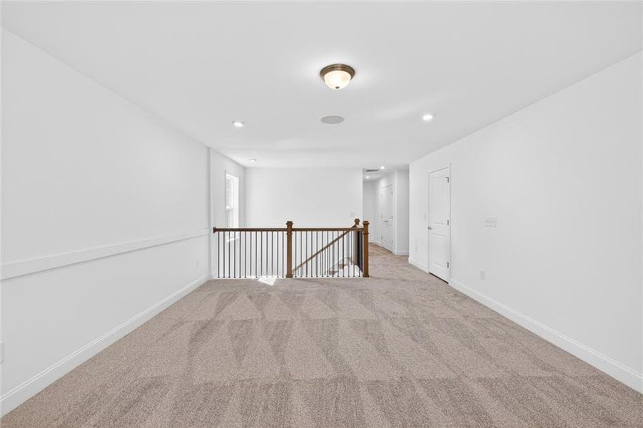 Spacious, unfurnished interior of a new home in Riversprings, Dacula (Image 41).