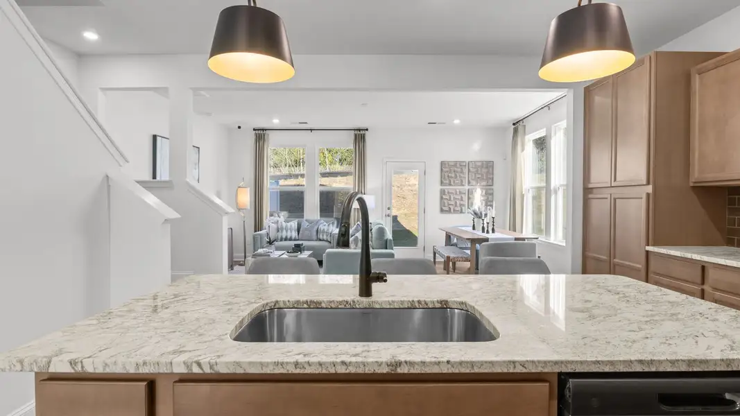 The Litchfield Plan by DBR Homes in Charlotte, NC - Kitchen The Litchfield Plan by DBR Homes in Charlotte, NC - Kitchen