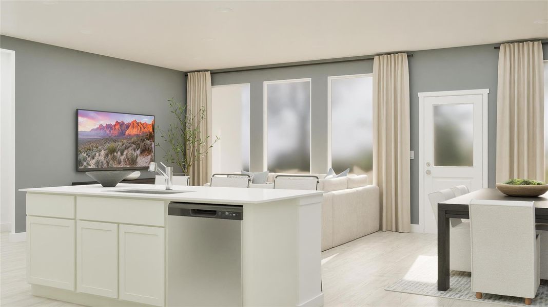 Furnished interior view inside a new home in Pleasant Hill, Bryan (Image 10).