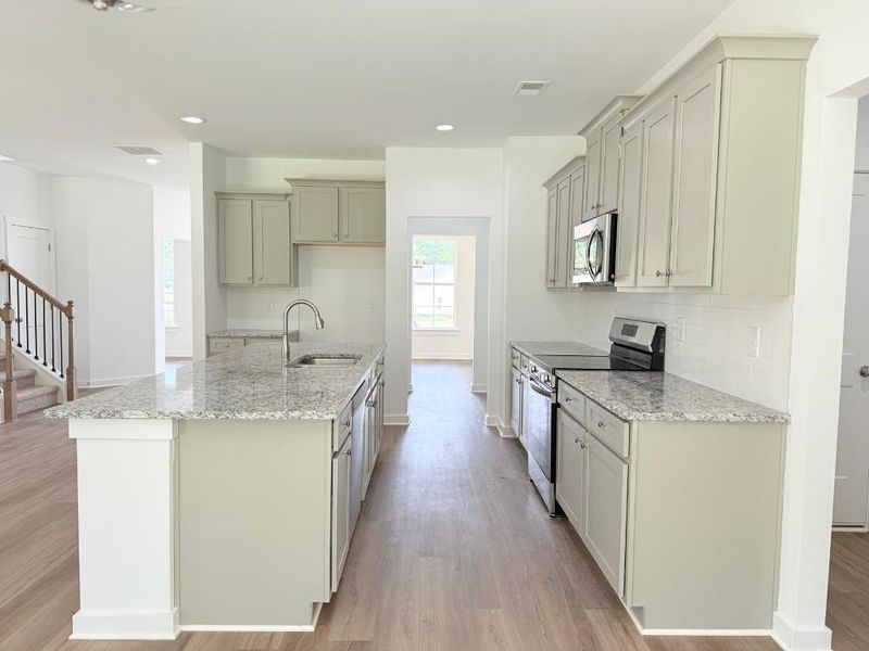Furnished interior view inside a new home in Westlyn, Winder (Image 6).