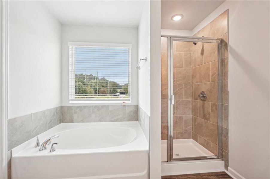 Furnished interior view inside a new home in Fairview Lake, Conyers (Image 12).