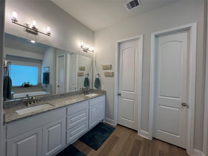 Furnished interior view inside a new home in , Conroe (Image 8). Furnished interior view inside a new home in , Conroe (Image 8).
