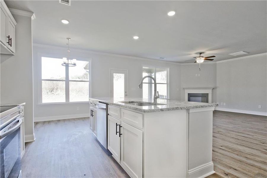 Furnished interior view inside a new home in Highland Park, Stonecrest (Image 11).