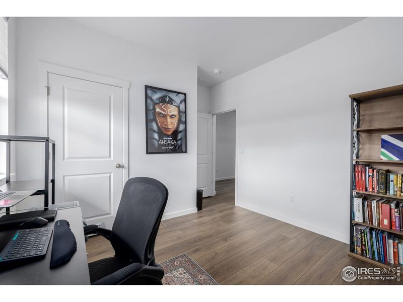 Furnished interior view inside a new home in Fossil Creek Ranch, Windsor (Image 15). Furnished interior view inside a new home in Fossil Creek Ranch, Windsor (Image 15).