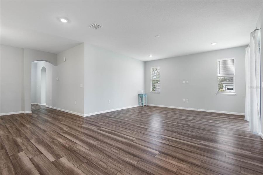 Spacious, unfurnished interior of a new home in Sawmill Creek at Palm Coast Park, Palm Coast (Image 25). Spacious, unfurnished interior of a new home in Sawmill Creek at Palm Coast Park, Palm Coast (Image 25).
