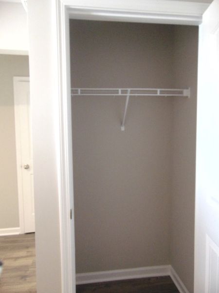 The coat closet for your guests