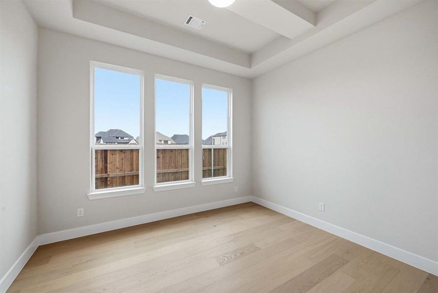 Spacious, unfurnished interior of a new home in Star Trail: 55ft. lots, Prosper (Image 28).