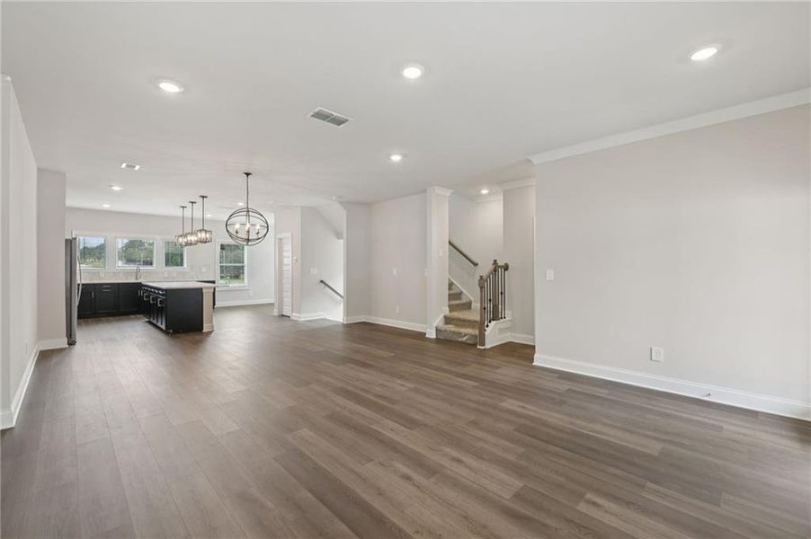 Spacious, unfurnished interior of a new home in Martin Springs - Highland Series, Lawrenceville (Image 29).