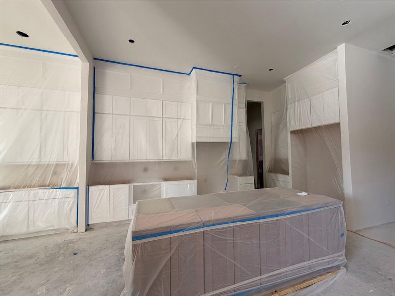 Progress Picture of the Kitchen