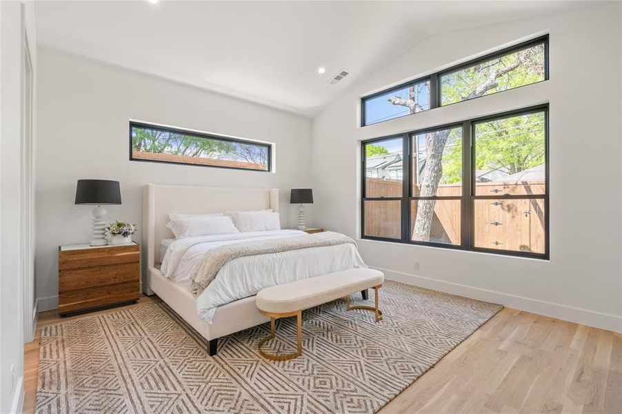 Furnished interior view inside a new home in , Dallas (Image 4).