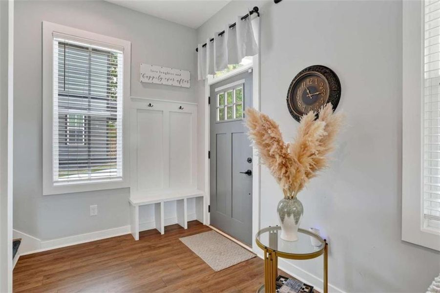 Furnished interior view inside a new home in , Atlanta (Image 9).