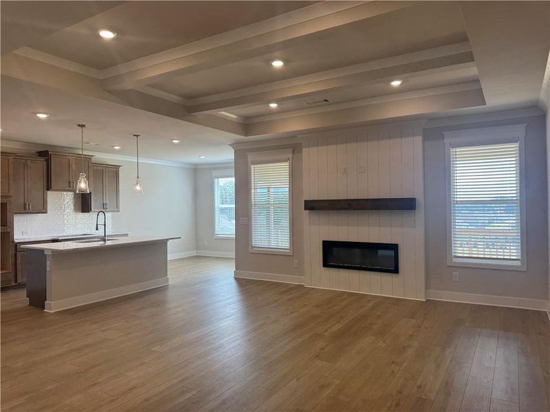 Spacious, unfurnished interior of a new home in Rosewood Lake Preserve, Hoschton (Image 31).