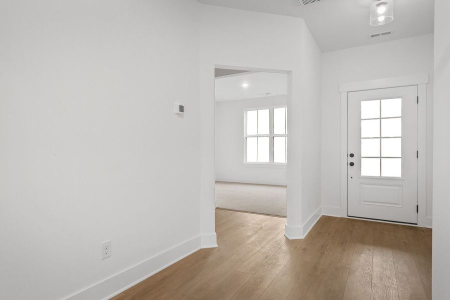 Representative unfurnished interior of a home built from the The Ridgeport M by Davidson Homes LLC in Parks at Foster Crossing, Anna (Image 17).