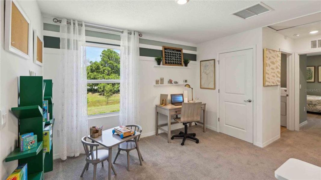 Furnished interior view inside a new home in Sandal Key, Weeki Wachee (Image 11).