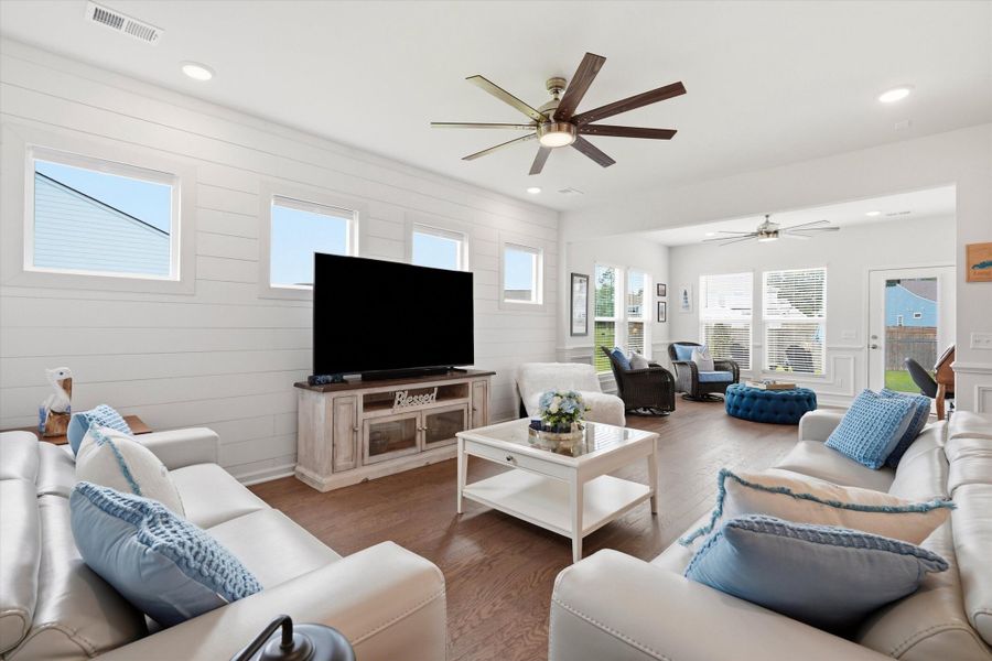 Furnished interior view inside a new home in , Johns Island (Image 19). Furnished interior view inside a new home in , Johns Island (Image 19).