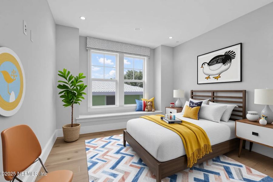 Furnished interior view inside a new home in , Atlantic Beach (Image 17). Furnished interior view inside a new home in , Atlantic Beach (Image 17).