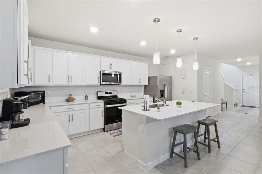 Furnished interior view inside a new home in Winding Meadows, Apopka (Image 40).