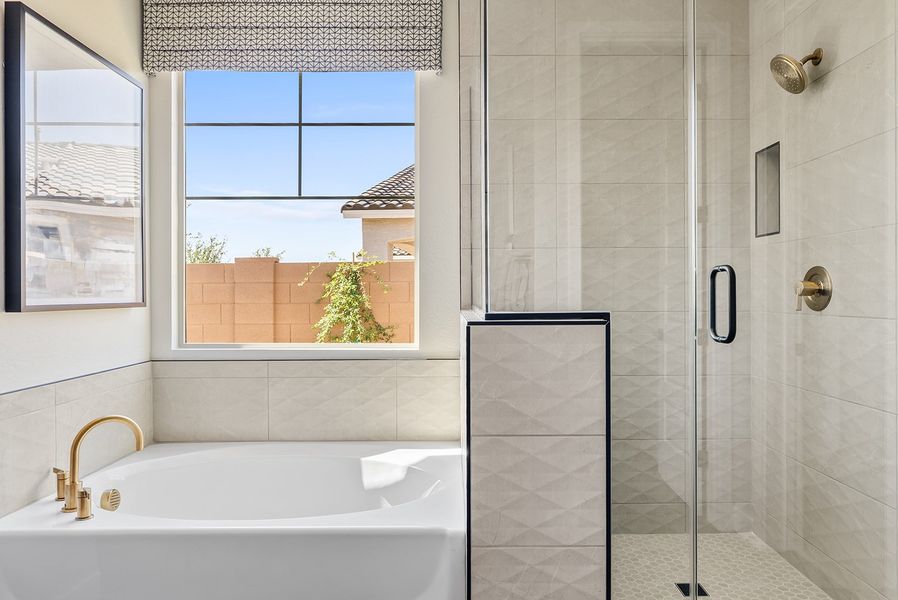 Furnished interior view inside a new home in Artisan at Asante, Surprise (Image 13).