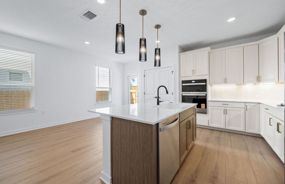 Furnished interior view inside a new home in Woodside, Georgetown (Image 6). Furnished interior view inside a new home in Woodside, Georgetown (Image 6).