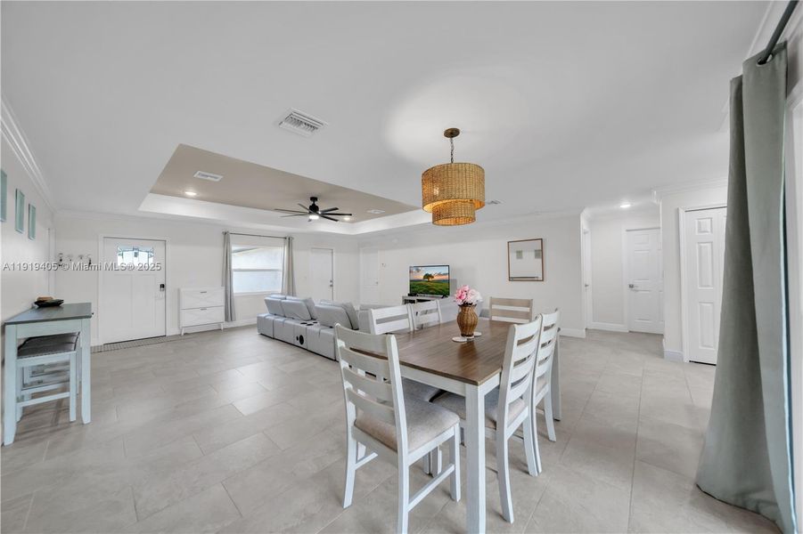 Furnished interior view inside a new home in , Lehigh Acres (Image 10). Furnished interior view inside a new home in , Lehigh Acres (Image 10).