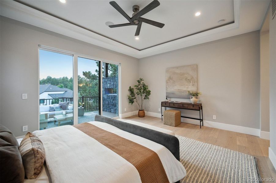 Furnished interior view inside a new home in , Castle Rock (Image 18).