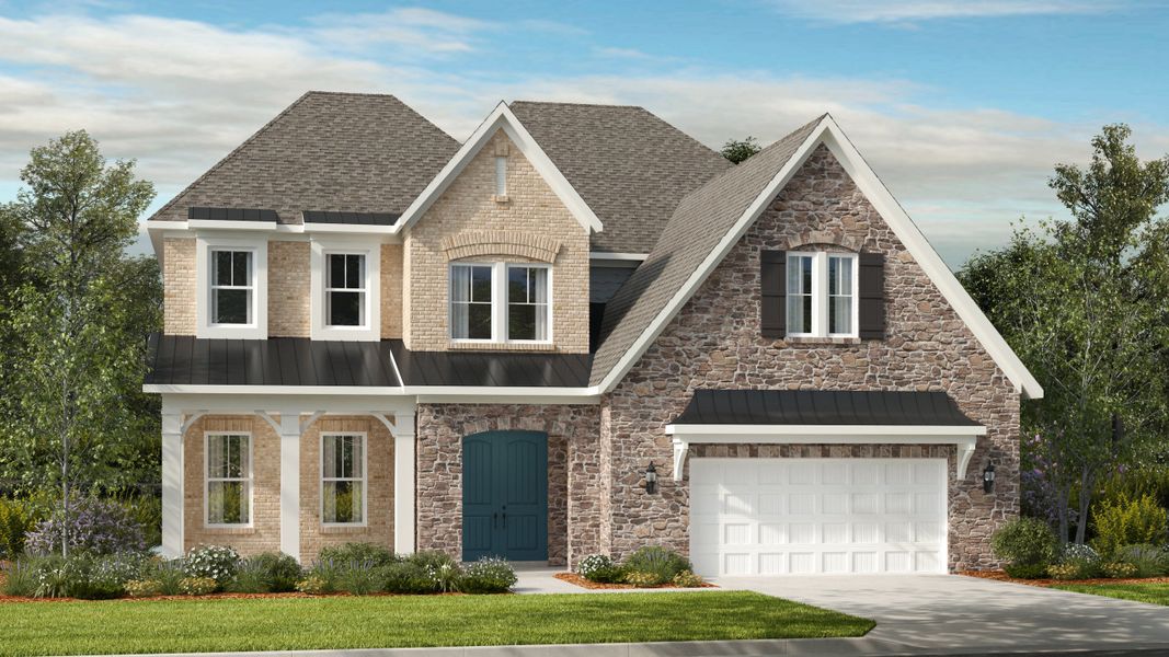 Representative exterior photo of a completed home built from the Rochester by Taylor Morrison in Tramore, Harrisburg, NC (Image 17). Representative exterior photo of a completed home built from the Rochester by Taylor Morrison in Tramore, Harrisburg, NC (Image 17).