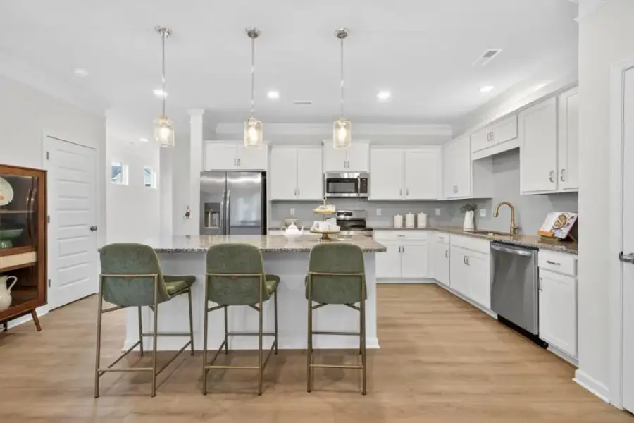 Furnished interior view inside a new home in Jameson Towns, Villa Rica (Image 10).
