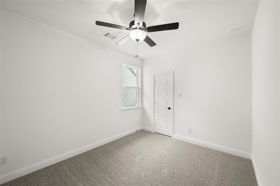 Spacious, unfurnished interior of a new home in Westside Preserve - 60ft. lots, Midlothian (Image 34).