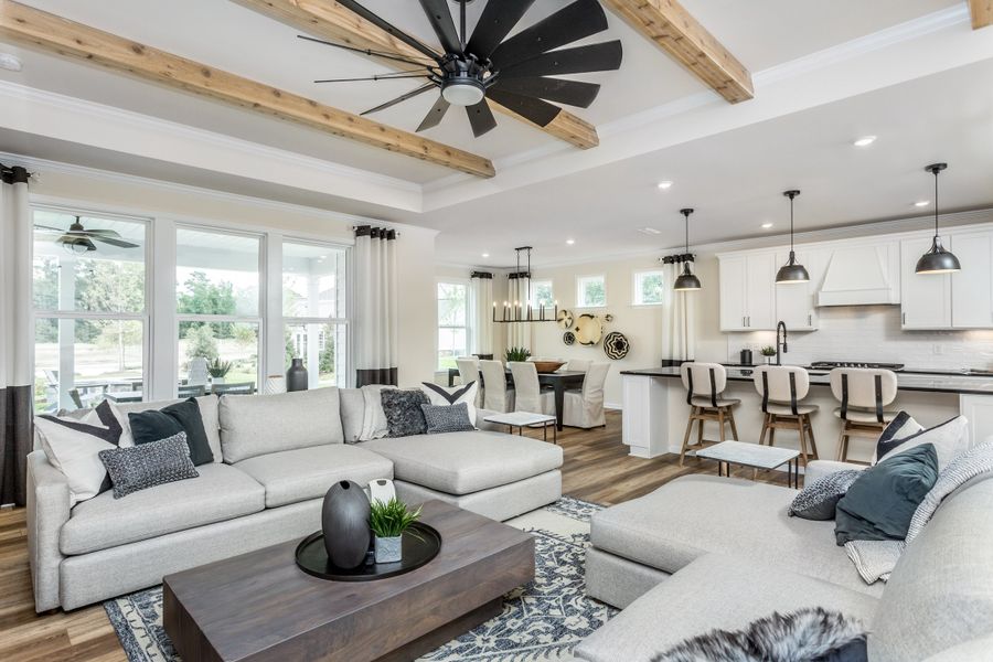 Representative furnished interior of a home built from the Stellar by Del Webb in Del Webb at Chatham Park, Pittsboro (Image 15).