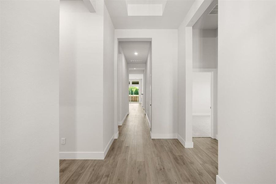 Spacious, unfurnished interior of a new home in Oaks of North Grove, Waxahachie (Image 16). Spacious, unfurnished interior of a new home in Oaks of North Grove, Waxahachie (Image 16).